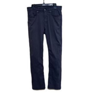 Prana Brion Pant Mens 30x32 Slim Fit Gray Performance Hiking Outdoor M4BN32312